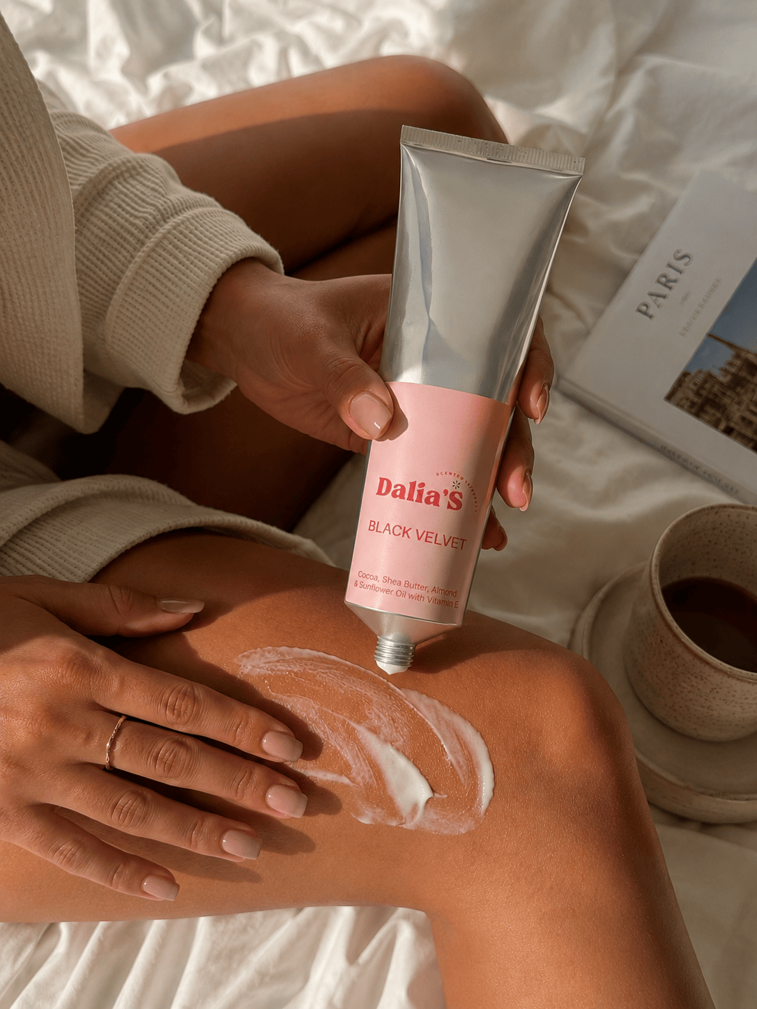 Black Velvet Cocoa & Shea Butter Hand & Body Cream – 100ml Tube