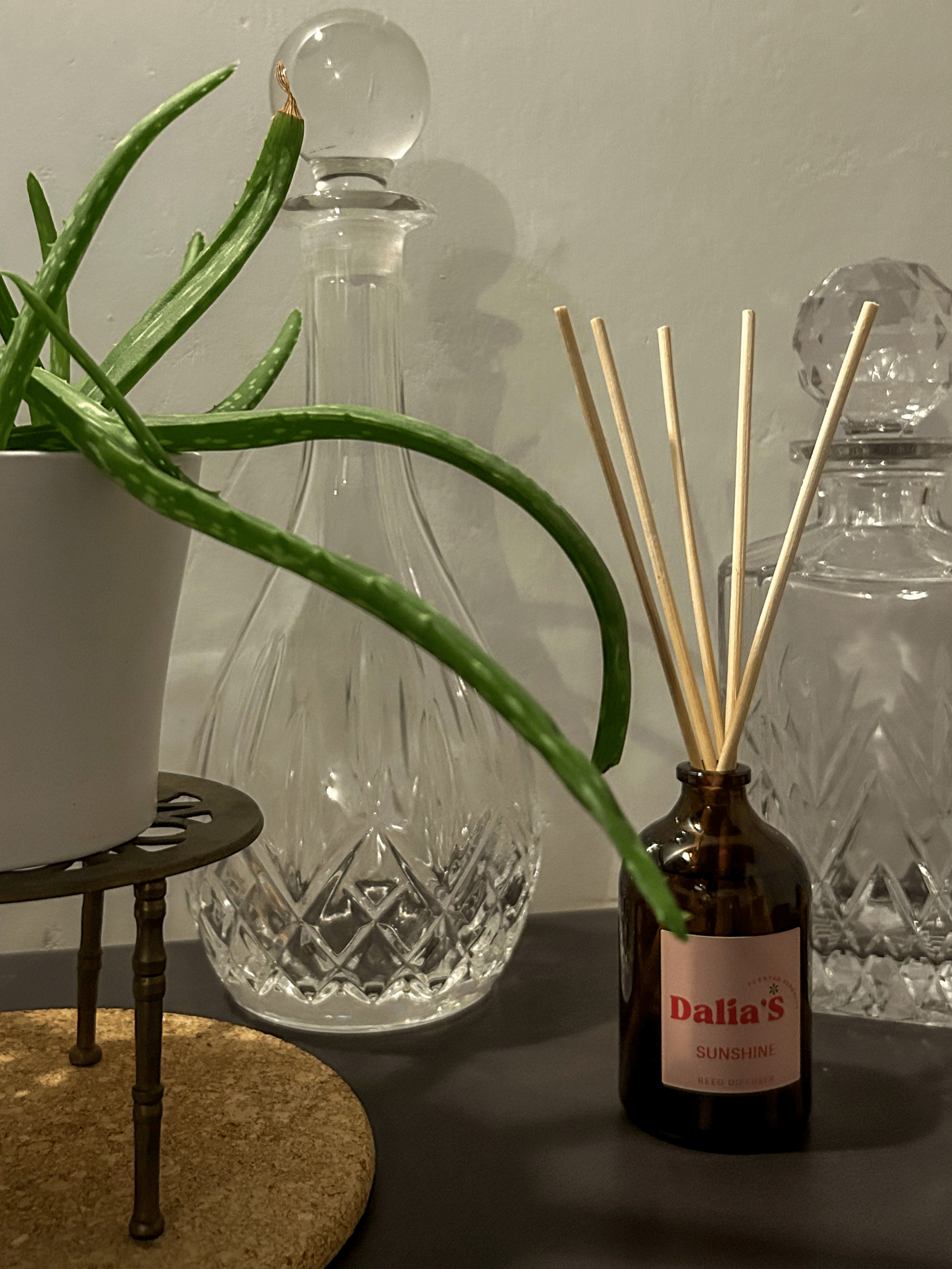 Sunshine - 100ml Glass Bottle Reed Diffuser