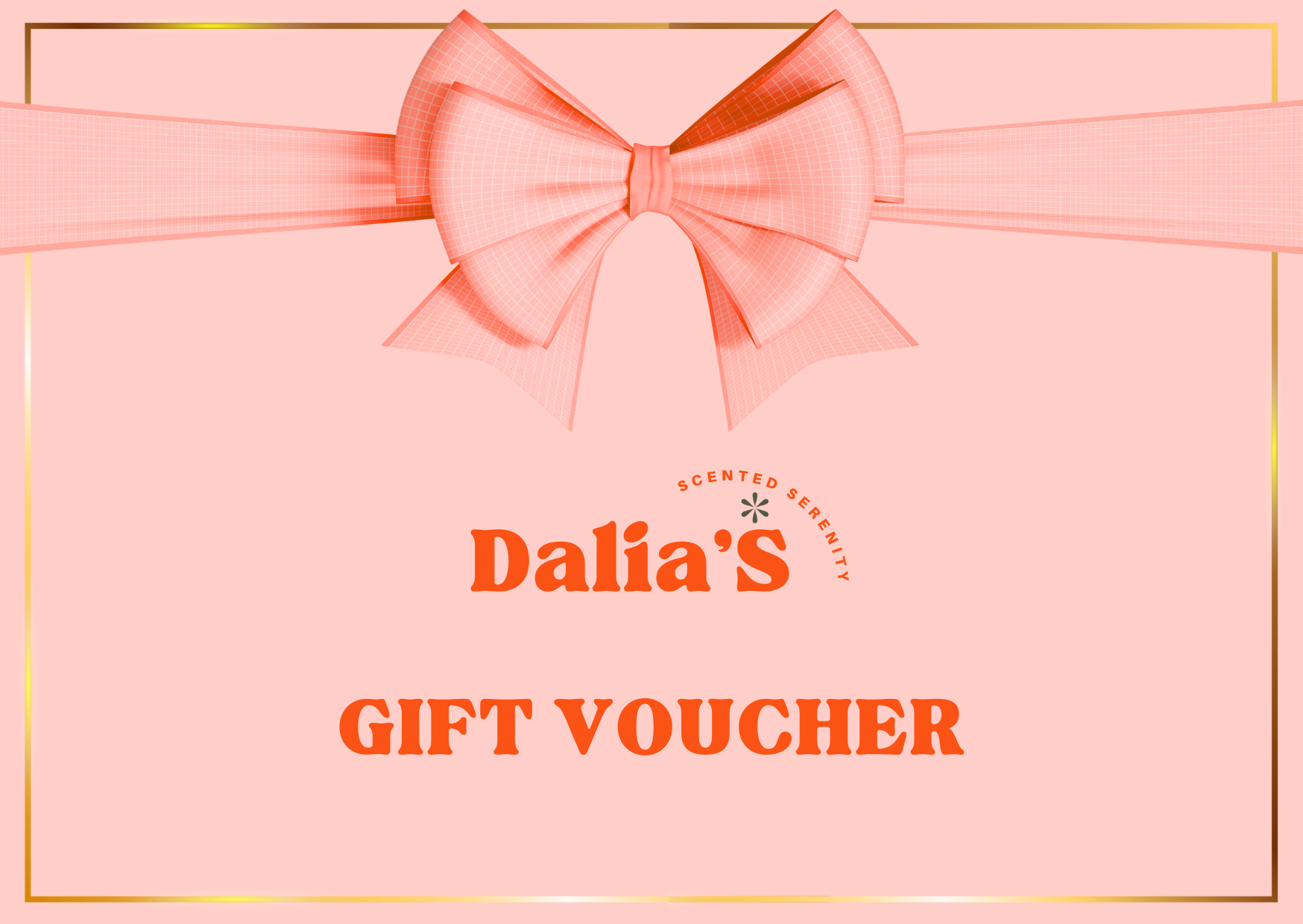 Dalia's Gift Voucher
