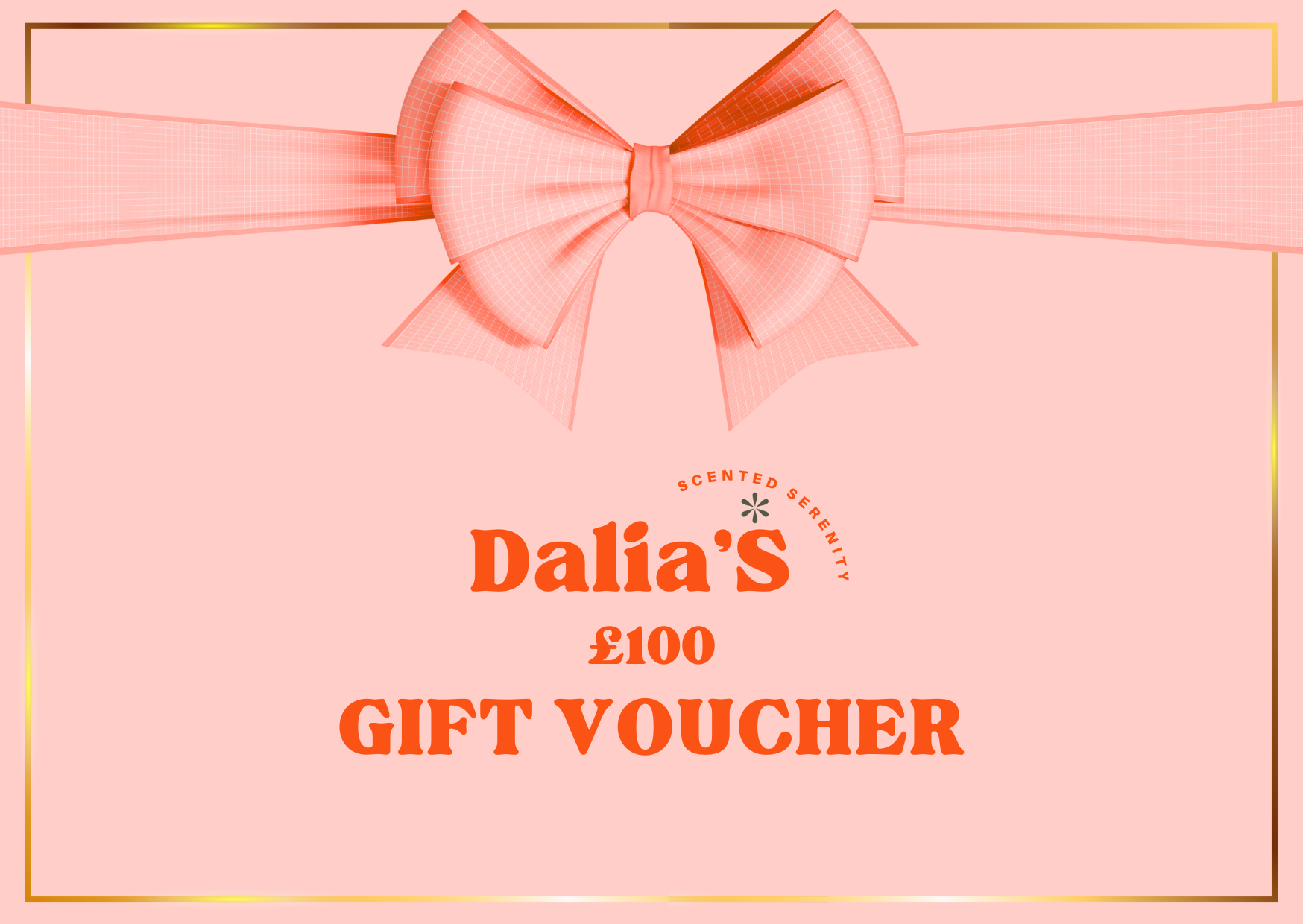 Dalia's Gift Voucher