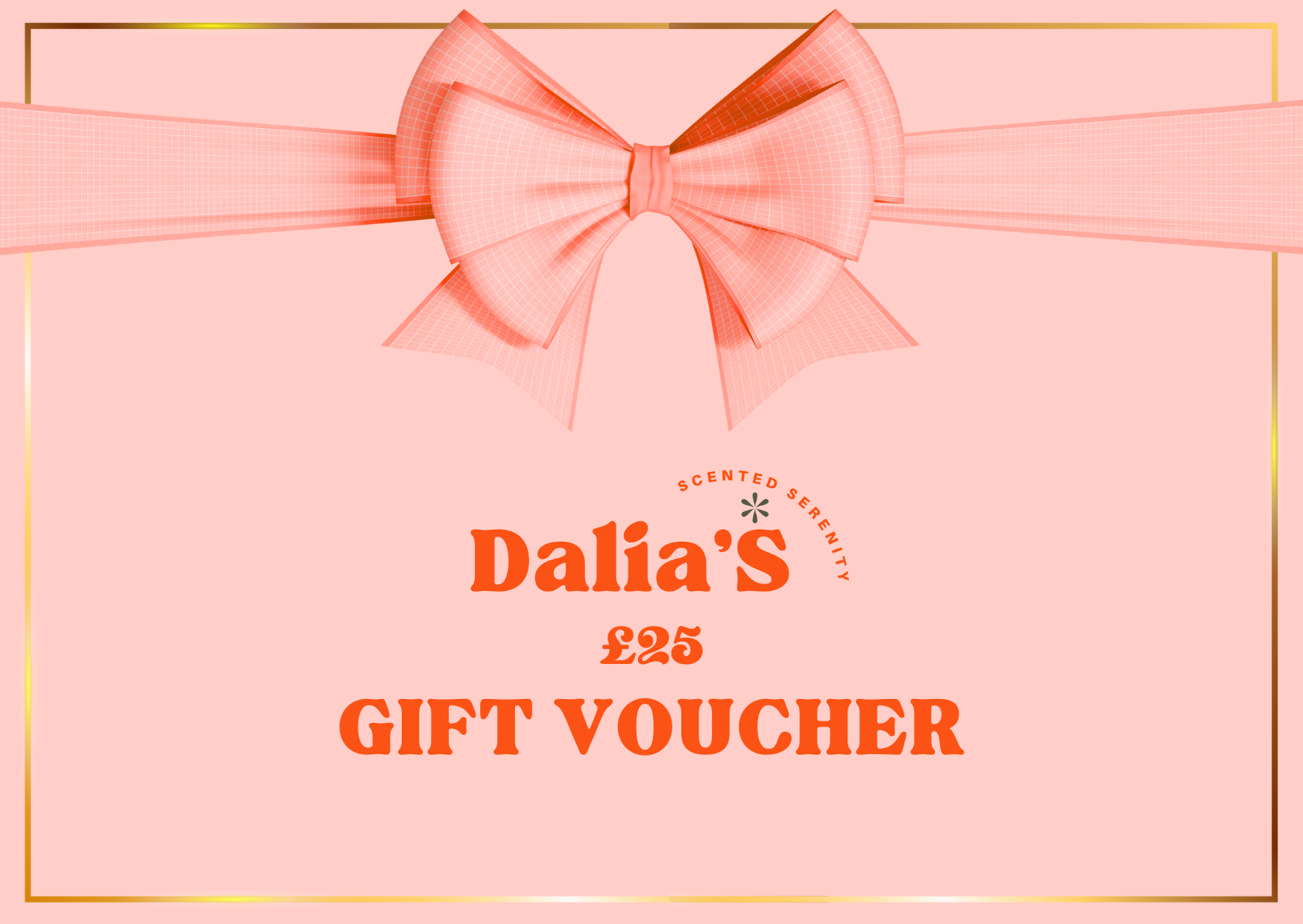Dalia's Gift Voucher