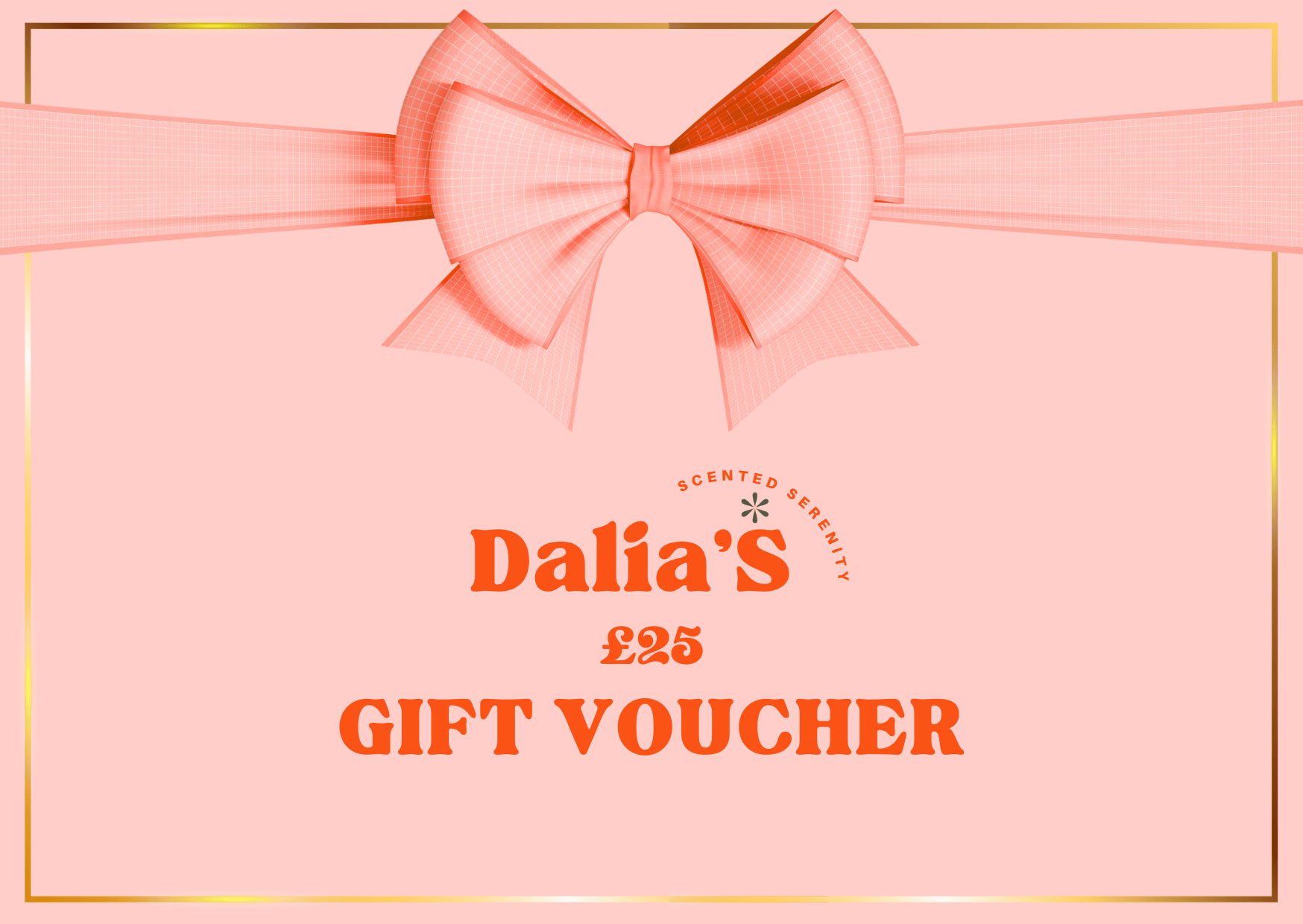 Dalia's Gift Voucher