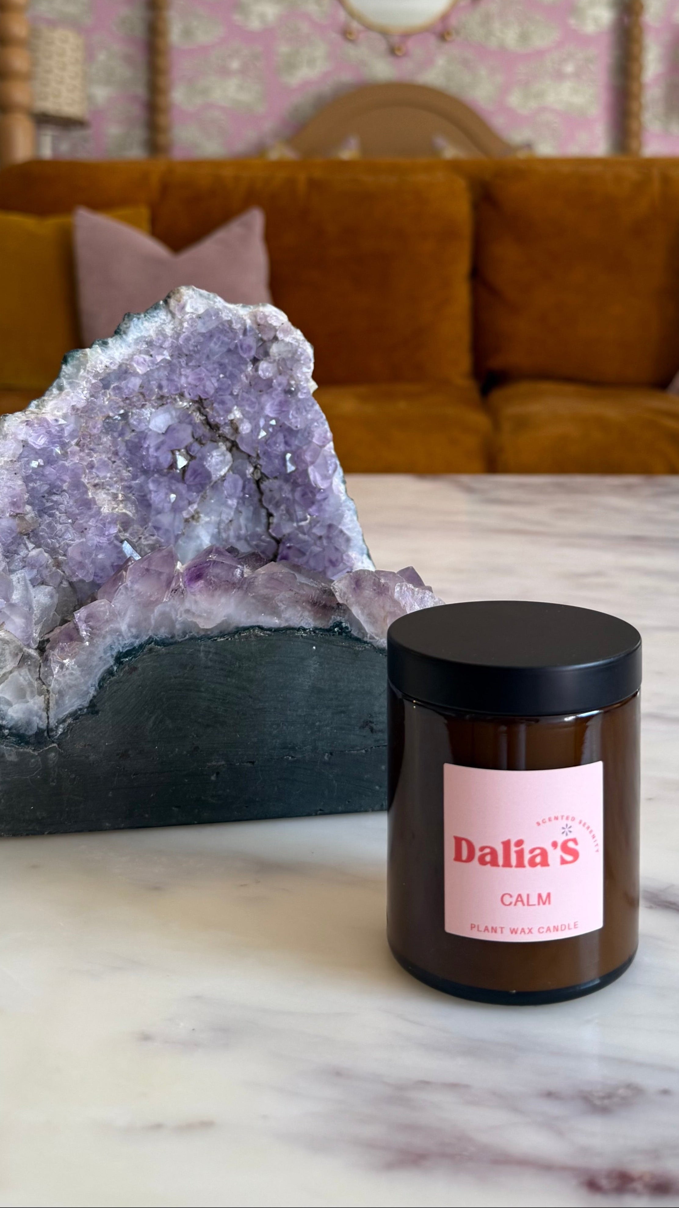 Calm - 180ml Glass Jar Candle