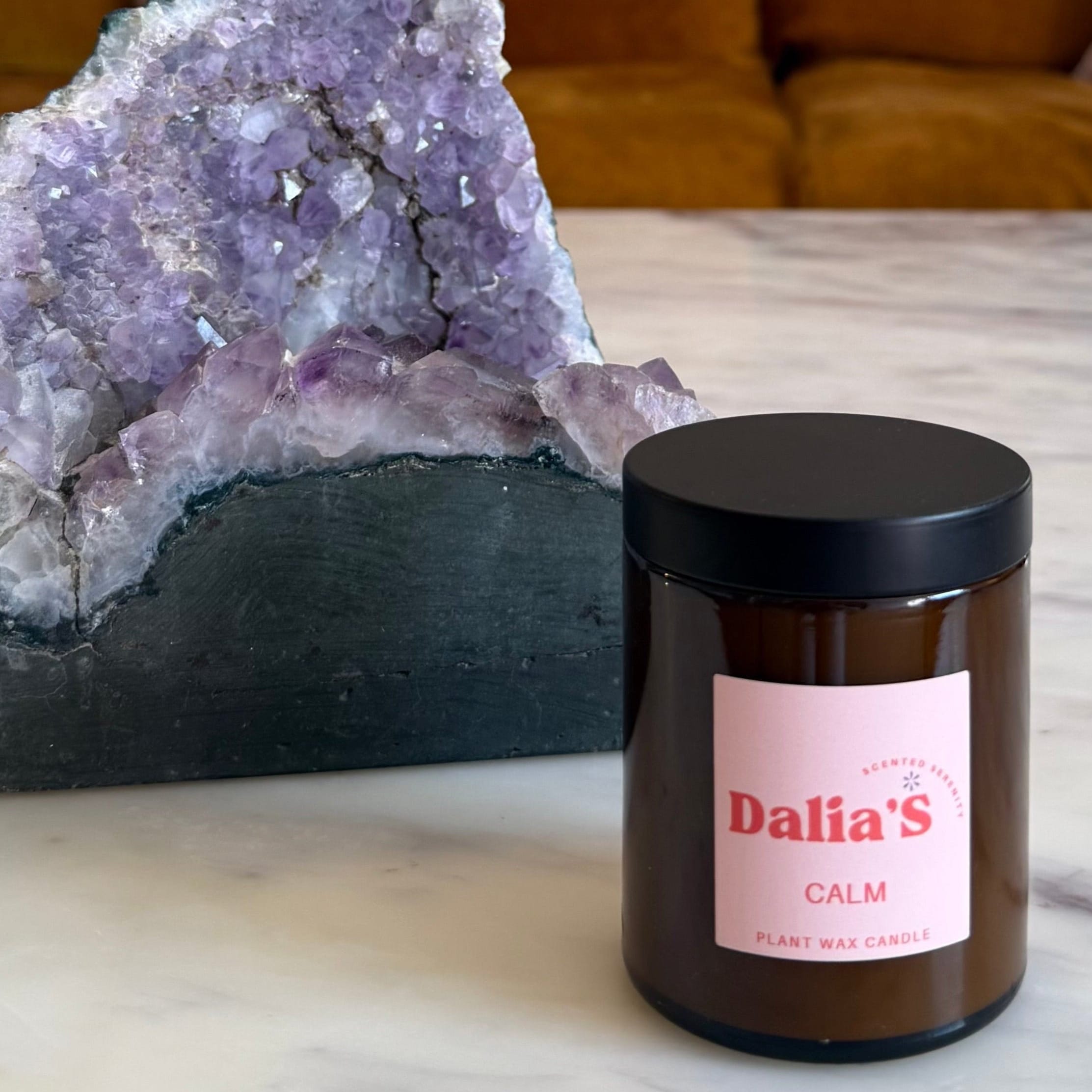 Calm Candle - Natural Essential Oil Candle for Relaxation & Wellbeing