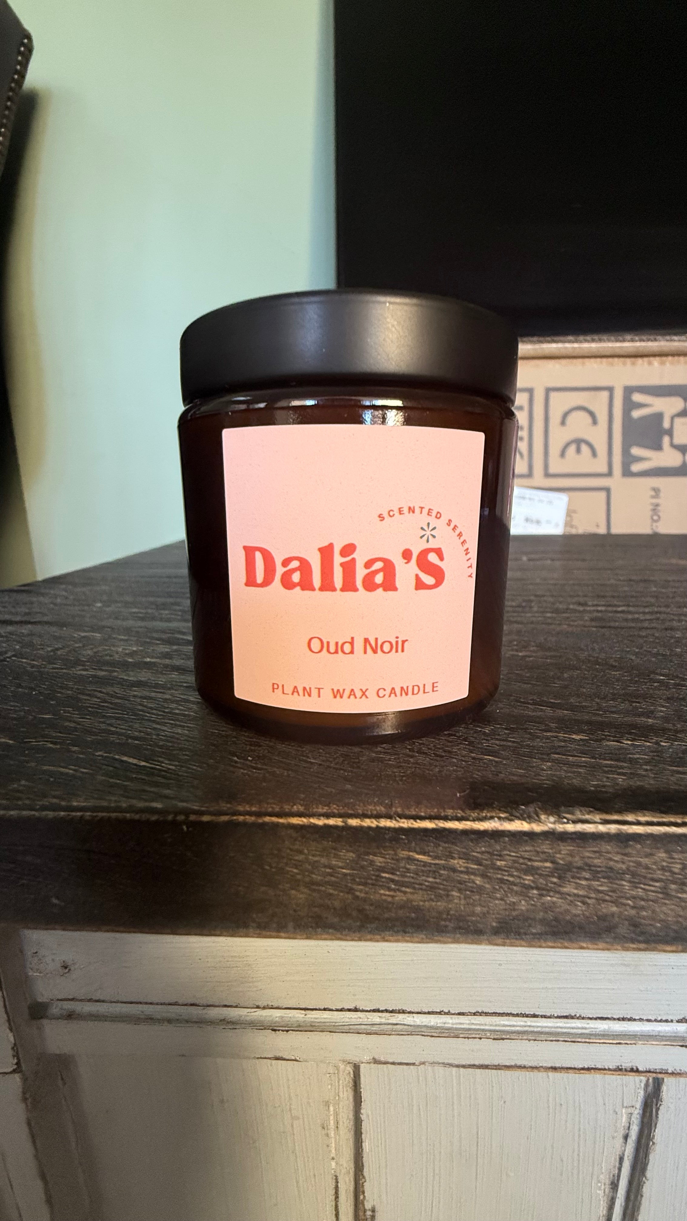 Oud Noir - 120ml Glass Jar Candle