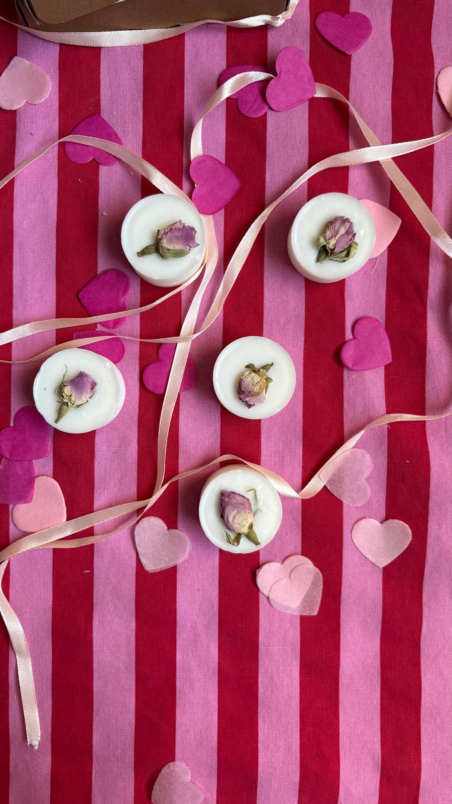 Botanical Rose Wax Melt Pucks🌹