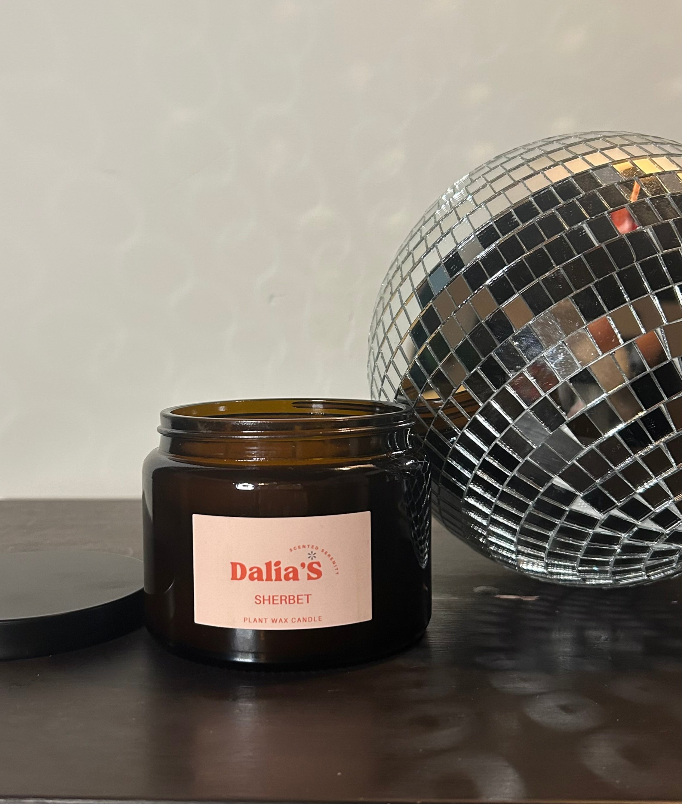 Sherbet - 500ml Glass Jar 3 Wick Candle