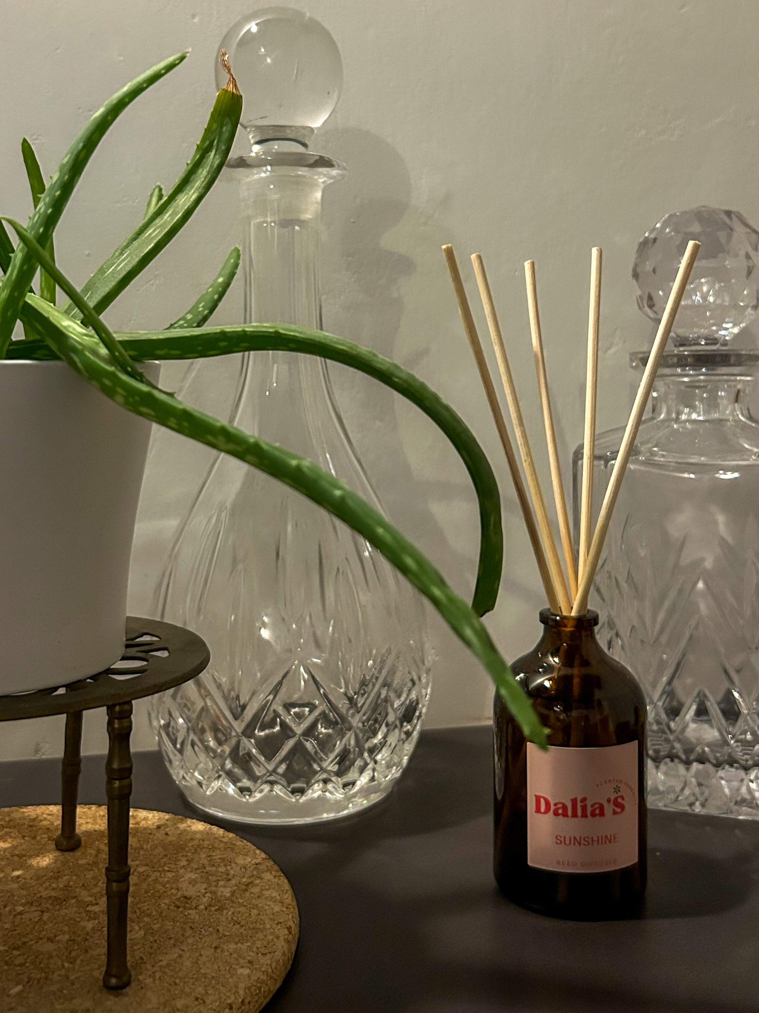 Sunshine - 100ml Glass Bottle Reed Diffuser
