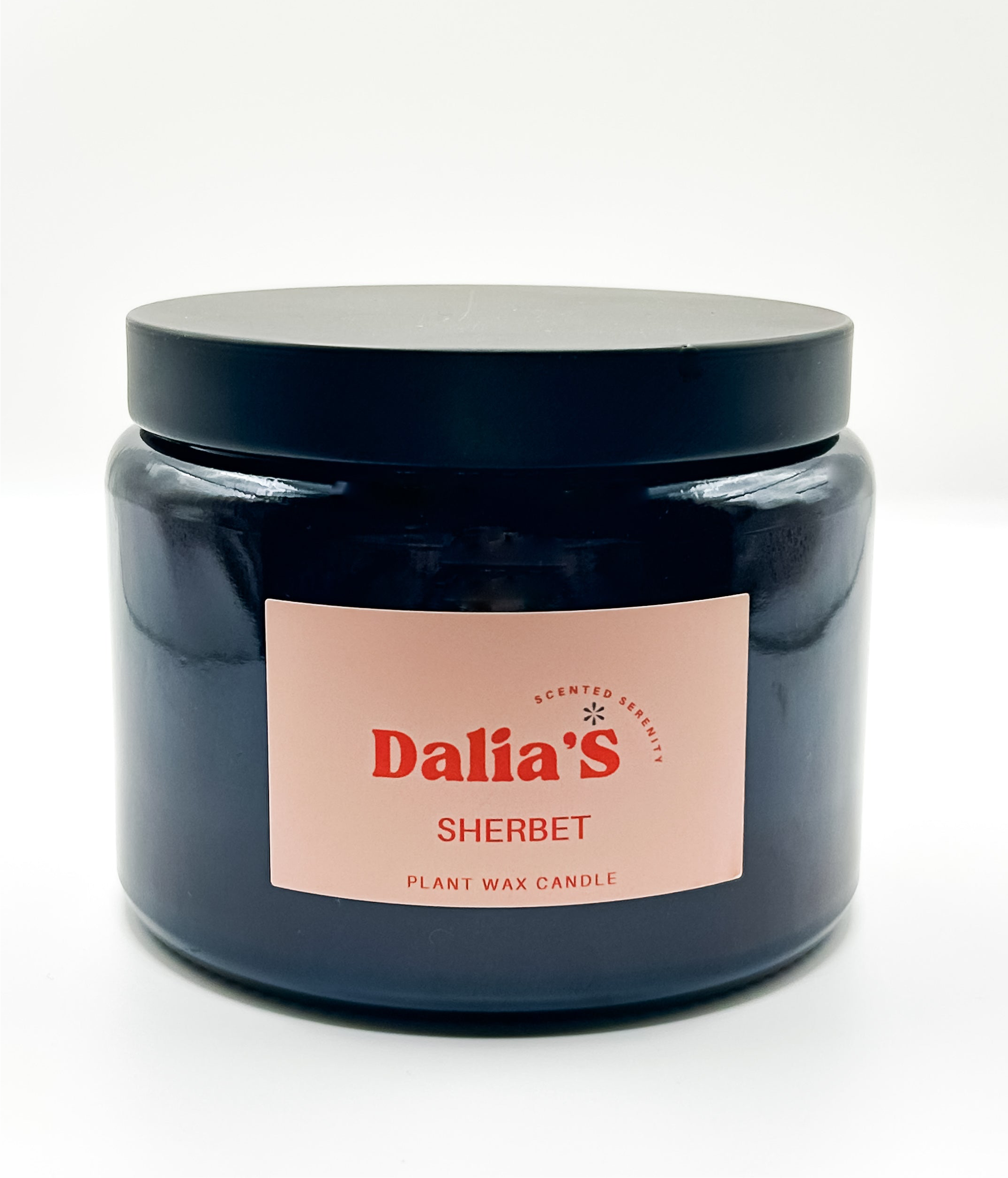 Sherbet - 500ml Glass Jar 3 Wick Candle