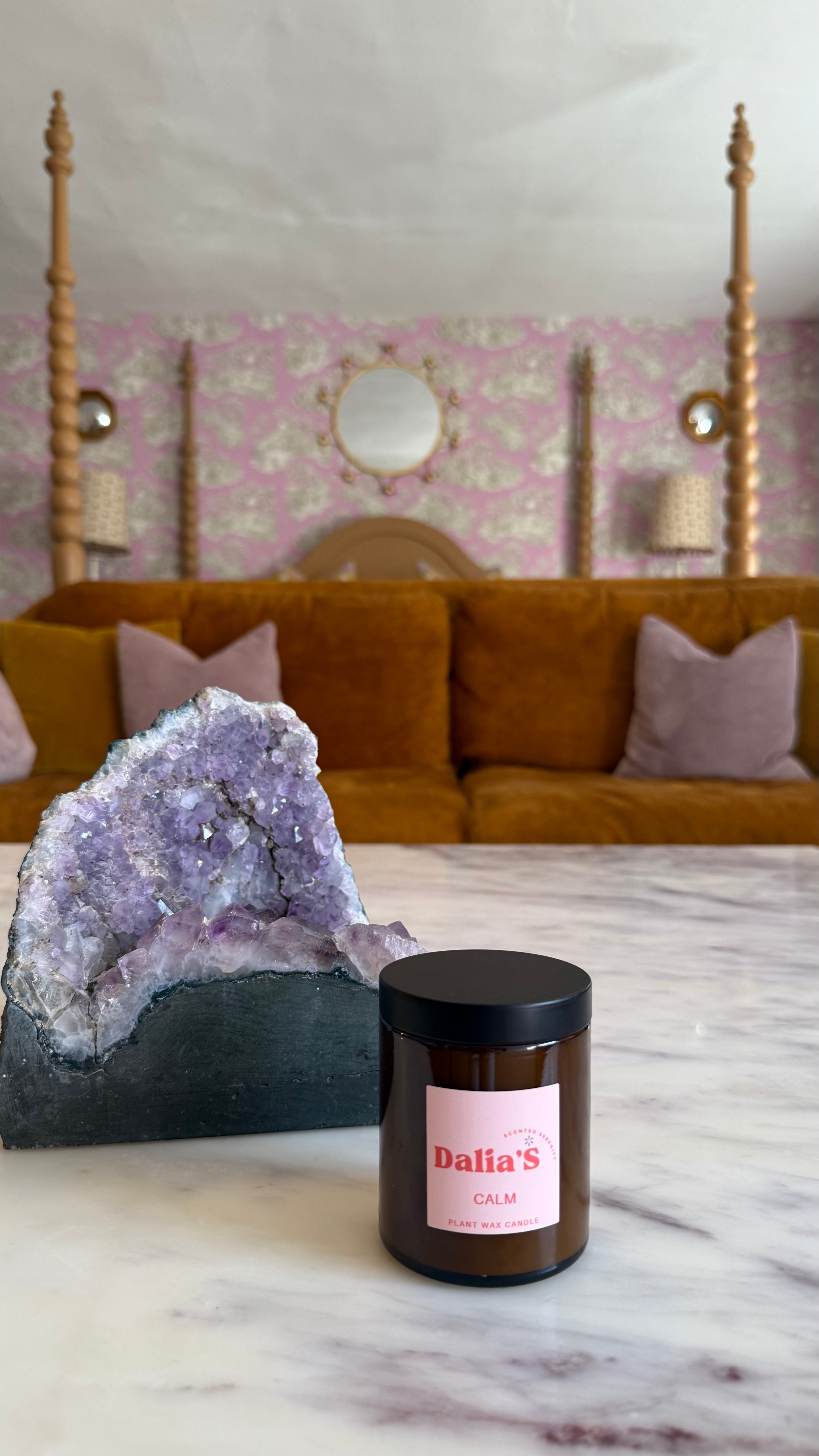 Calm - 180ml Glass Jar Candle