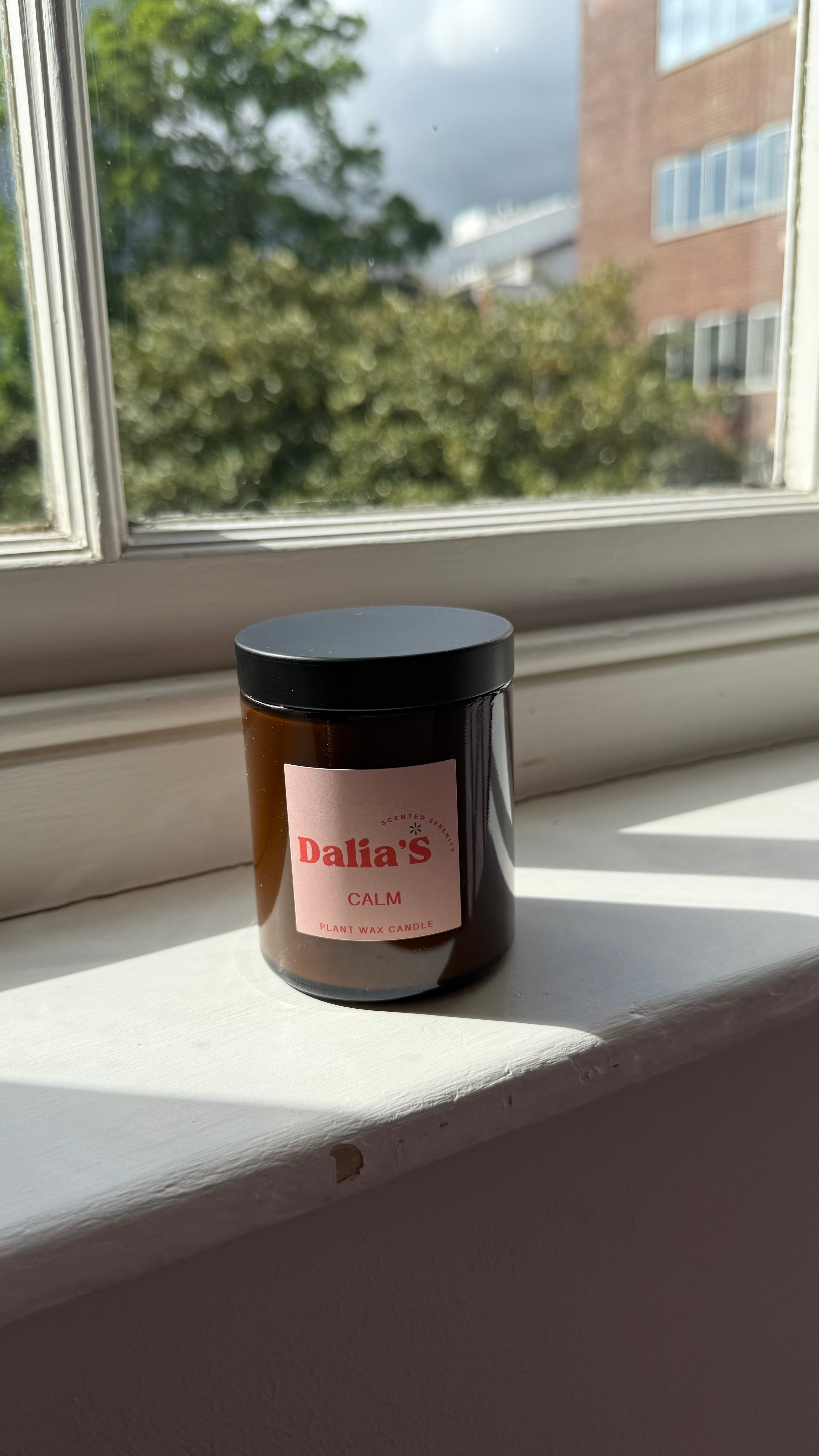 Calm - 180ml Glass Jar Candle