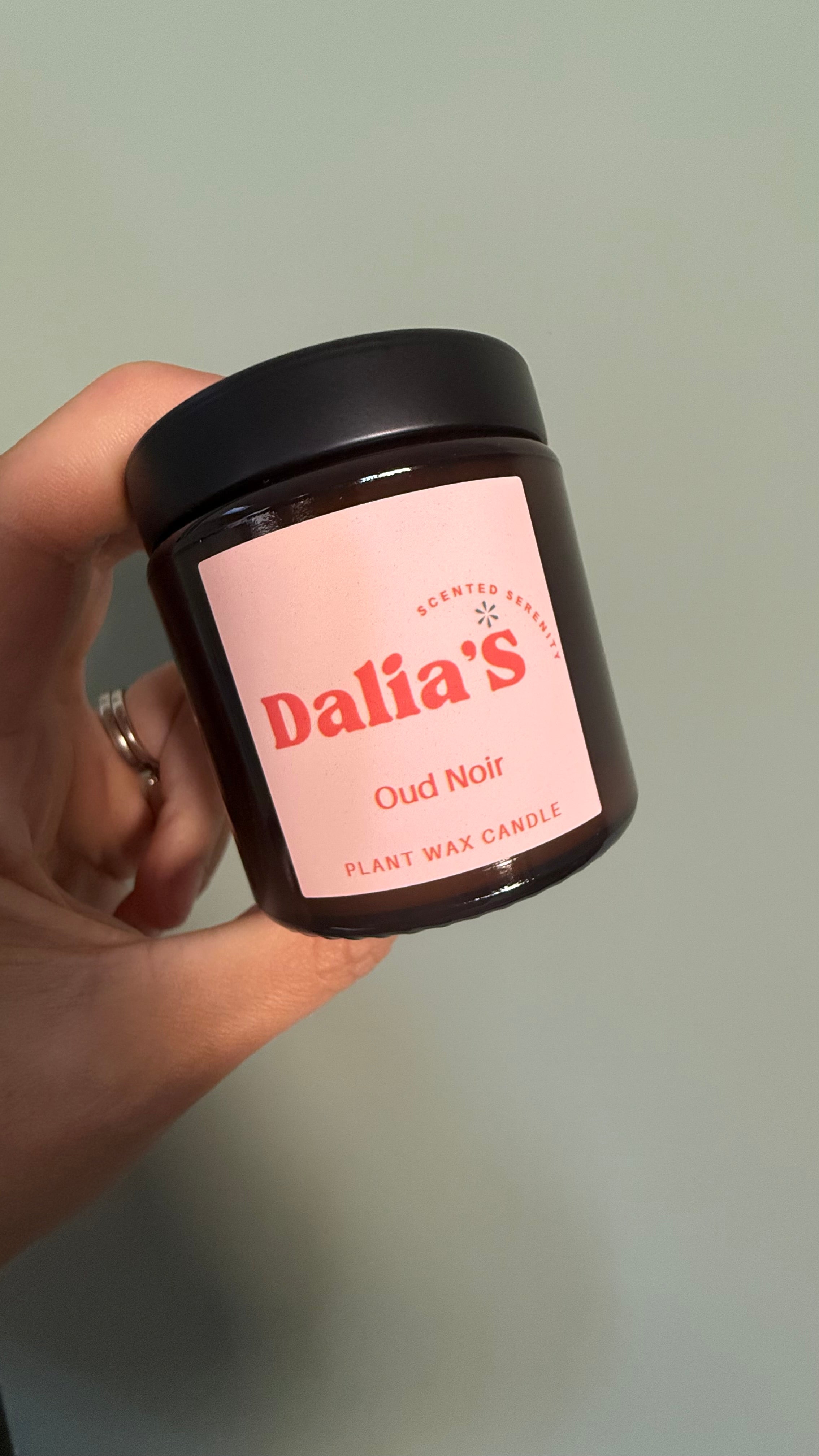Oud Noir - 120ml Glass Jar Candle