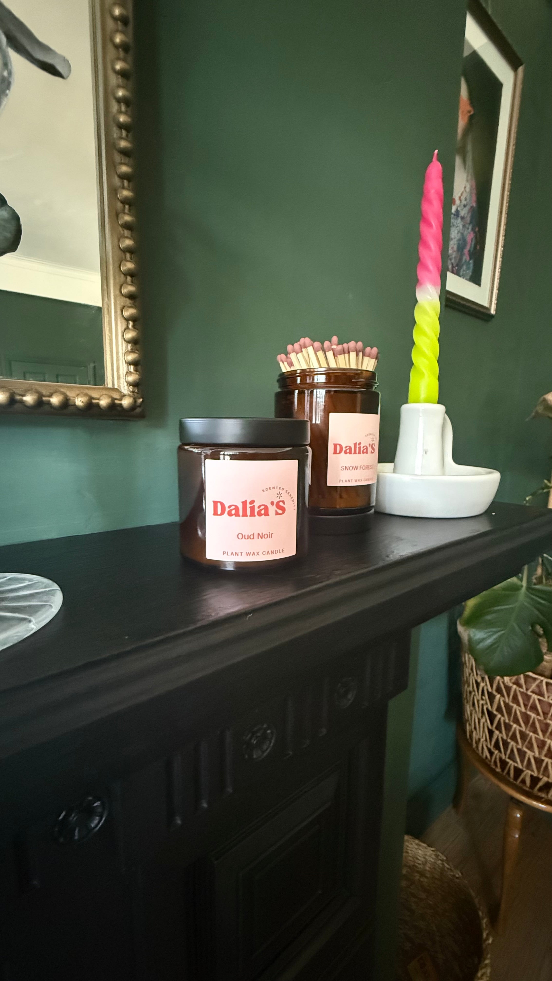 Oud Noir - 120ml Glass Jar Candle