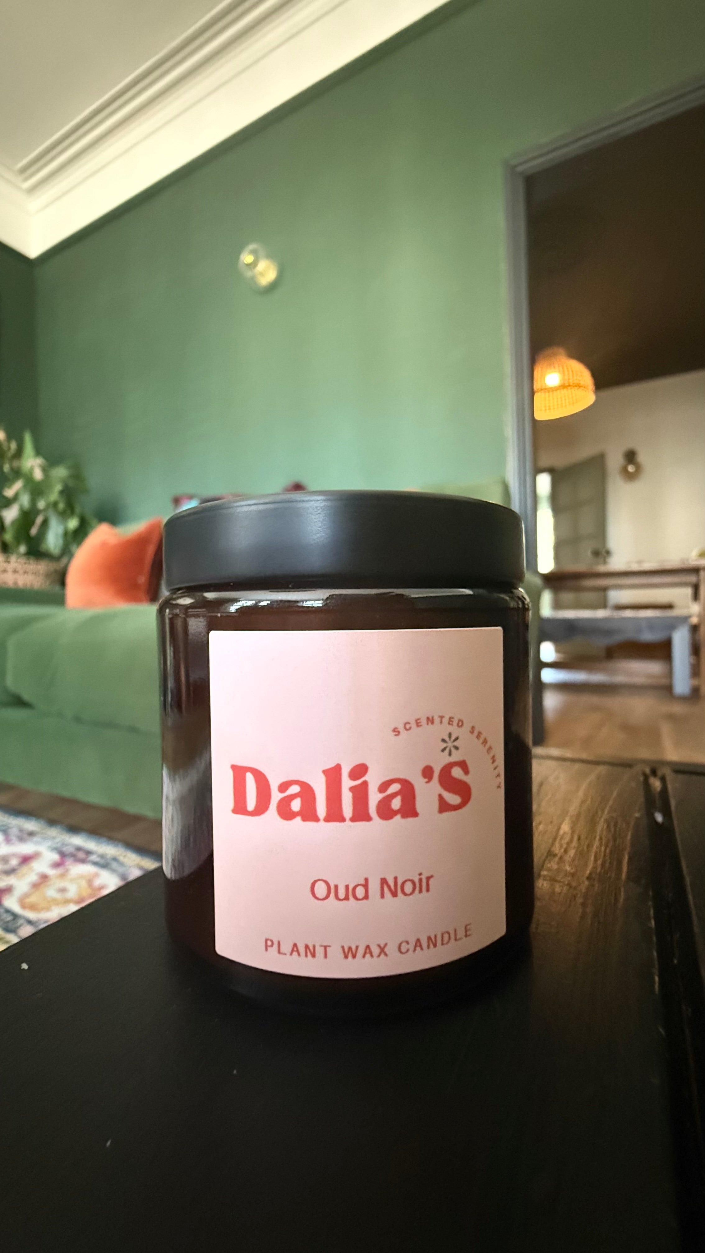 Oud Noir - 120ml Glass Jar Candle