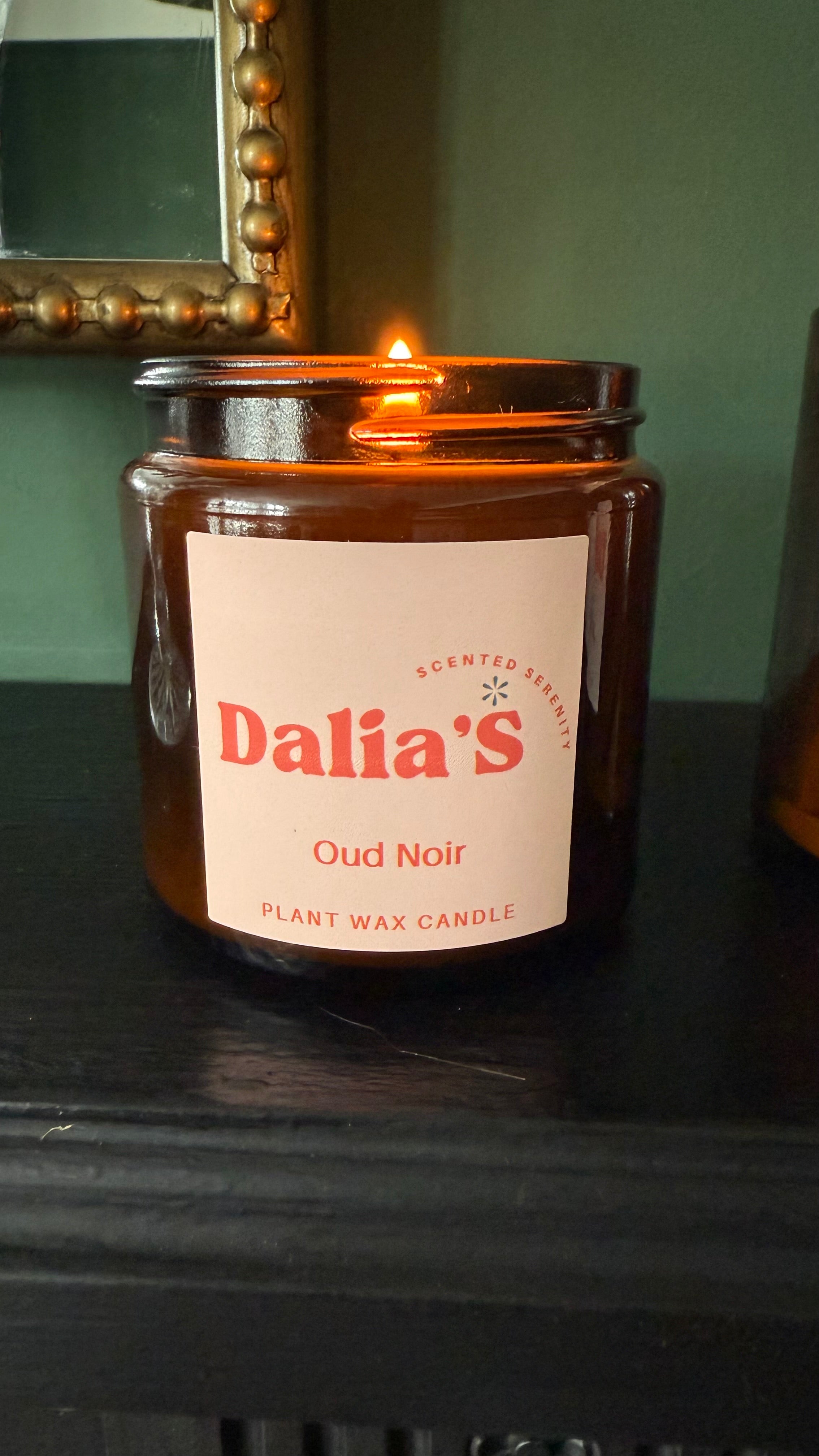 Oud Noir - 120ml Glass Jar Candle