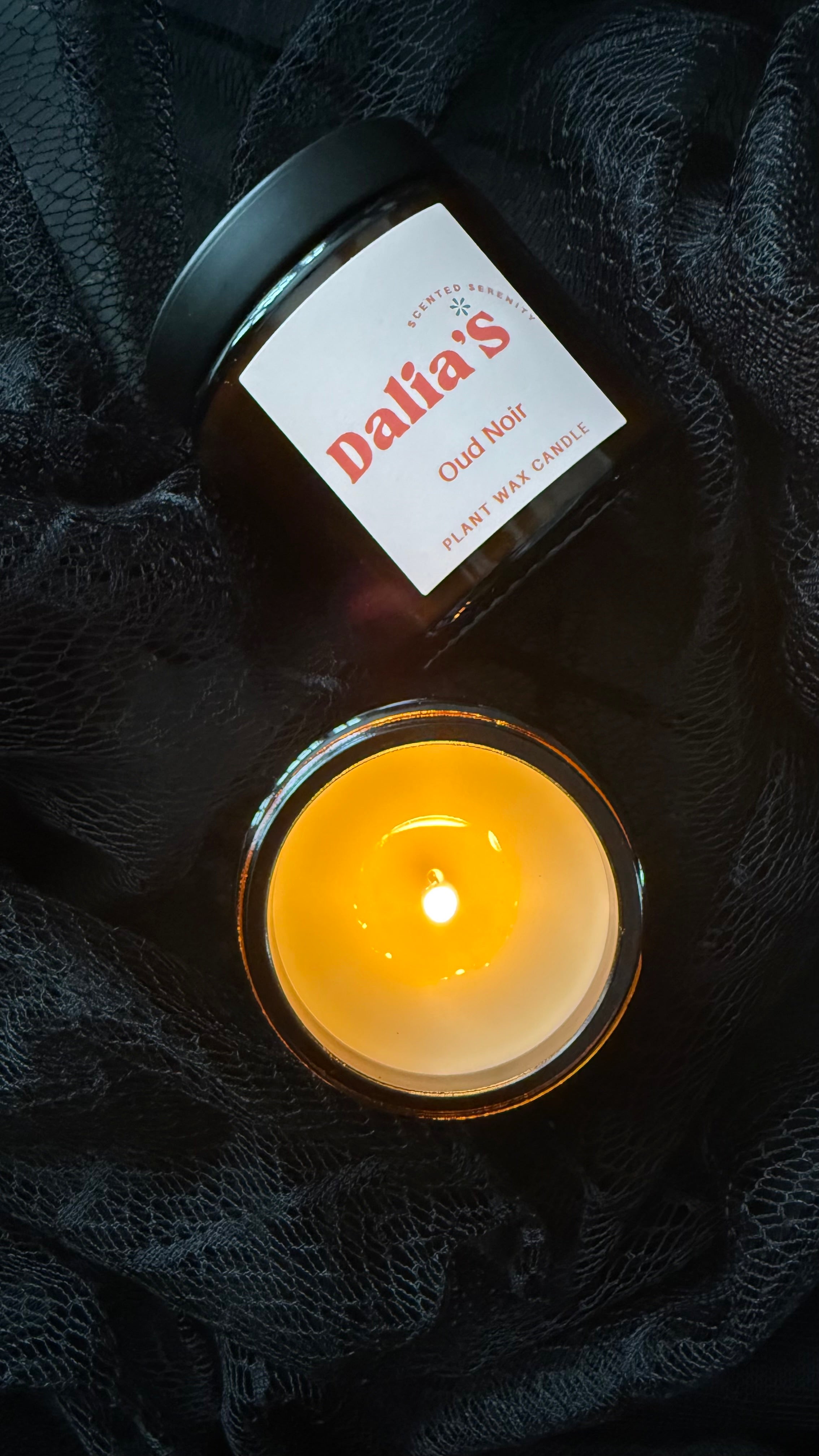 Oud Noir - 120ml Glass Jar Candle