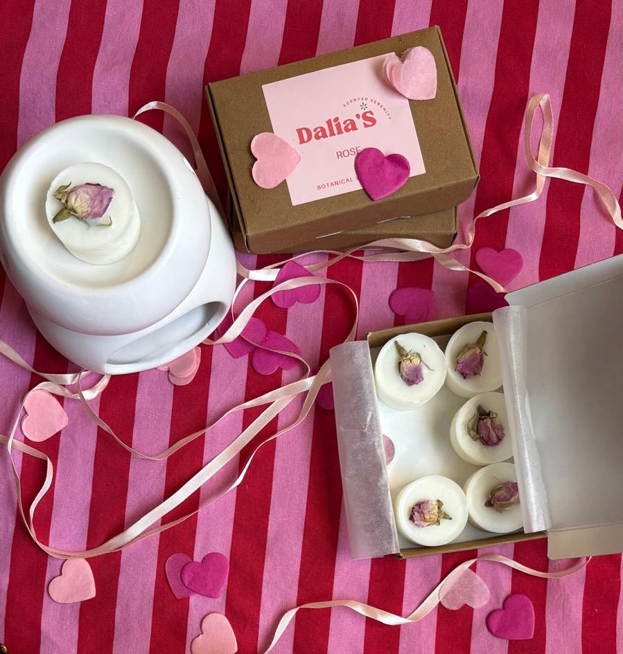 Botanical Rose Wax Melt Pucks🌹